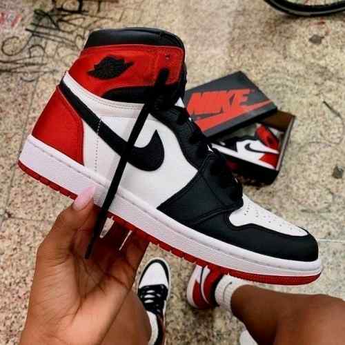 jordan retro 1 high black toe semi ua