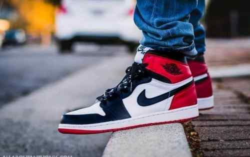 jordan retro 1 high black toe semi ua