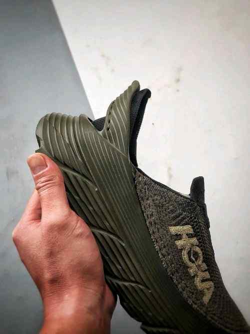 Hoka Restore TC Dark Olive Green