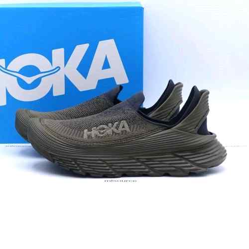 Hoka Restore TC Dark Olive Green