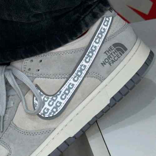 Nikee SB Dunk Low X North Face 2025 Reflective