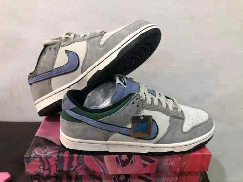 Nikee SB DUNK X Otomo Katsuhiro Fantasy GREY BLUE GREEN
