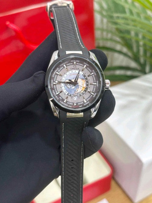 OMEGA_ SEAMASTER AQUA TERRA WORLD MAP F252