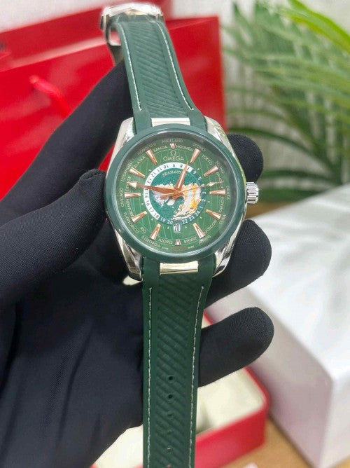 OMEGA_ SEAMASTER AQUA TERRA WORLD MAP F251