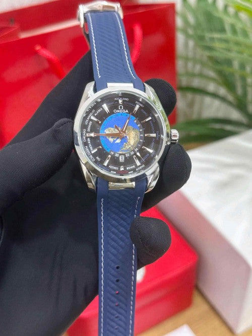 OMEGA_ SEAMASTER AQUA TERRA WORLD MAP F250