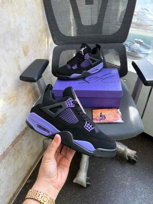 Jordan Retro 4 Purple Thunder semi ua