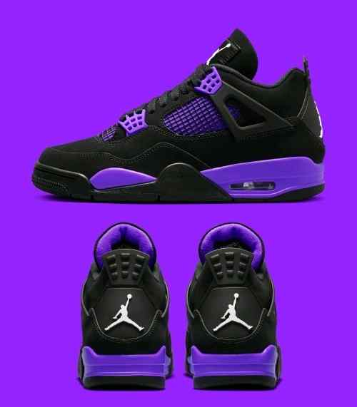 Jordan Retro 4 Purple Thunder semi ua