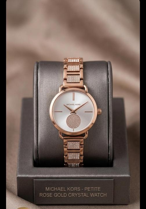 Michael kor s portia diamond rose white 160