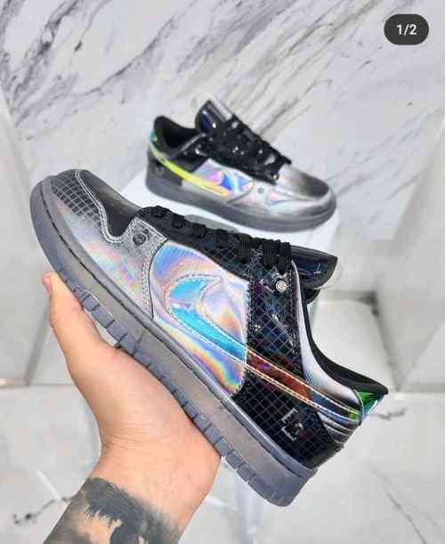nikee dunk low hyperflat multi color FIX
