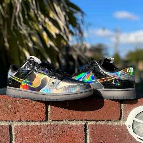 nikee dunk low hyperflat multi color FIX