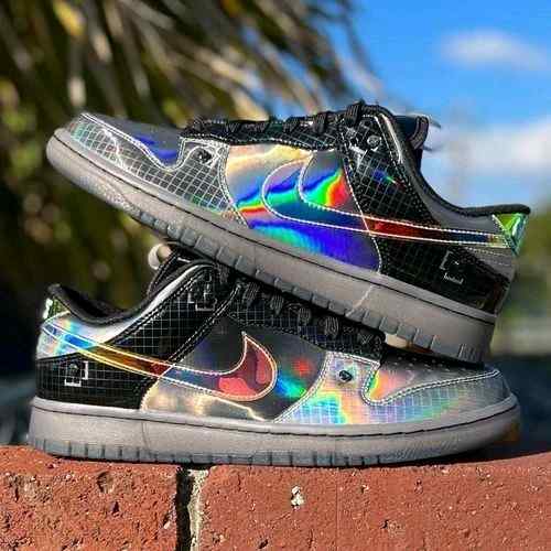 nikee dunk low hyperflat multi color FIX