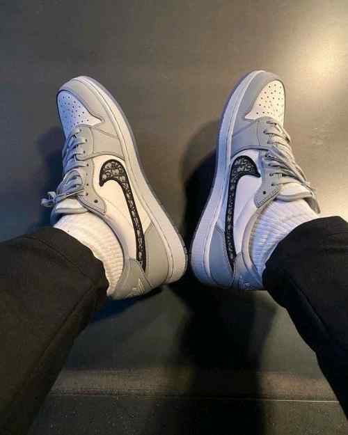 Nikee Air Jordan retro 1 Low X Diorrr SEMI UA for her