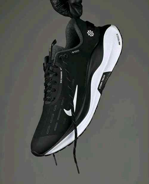Nikee INFINITY Run 4 React X GORE TEX BLACK WHITE