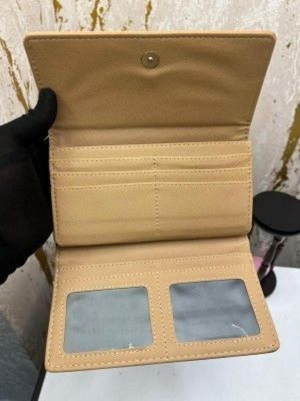 COAC_H PREMIUM LONG WALLET WITH OG BOX 2168 DARK APRICOT