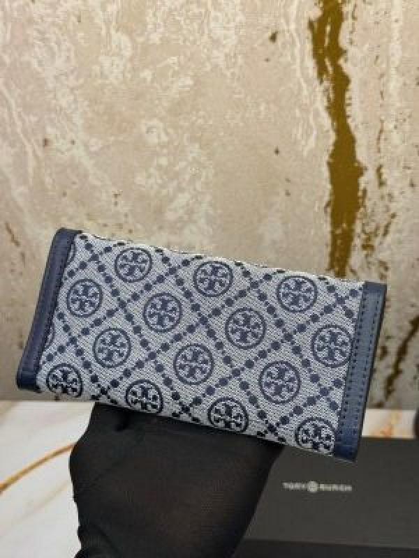 Tory_Burch_Premium_Tri-fold_Wallet_With_Original_Box_(6083-1_Blue)