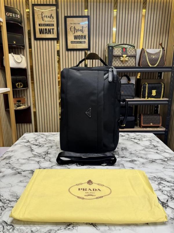 Prad_a Saffiano Convertible Premium Quality Multi Use handbag With Dust Bag