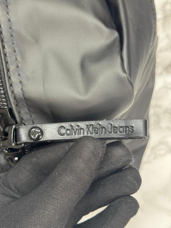 Calvin_Klein Premium Quality Duffle Bag With Strap (C0865-Black)