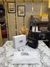 Karl Lagerfeld Maybelle Paris Camera Crossbody Bag With Pouch Premium Quality (White)