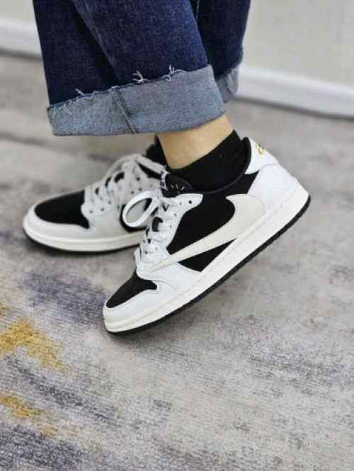 Jordan 1 Low X Travis Scott Panda Semi UA