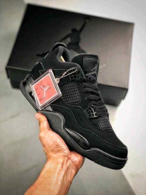 Jordan Retro 4 Black Cat Semi UA