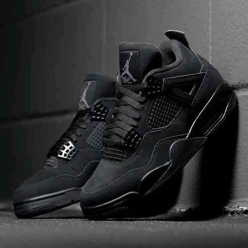 Jordan Retro 4 Black Cat Semi UA