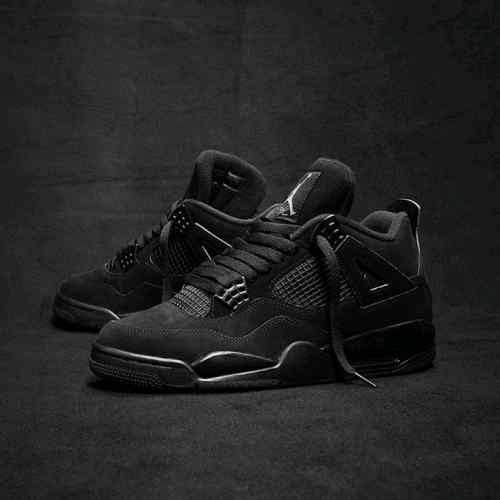Jordan Retro 4 Black Cat Semi UA