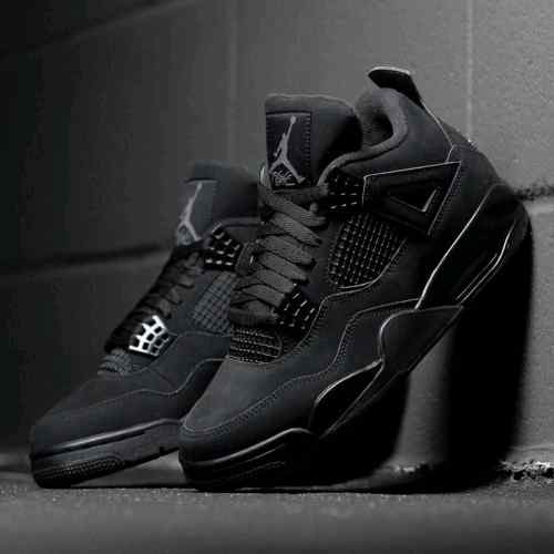 Jordan Retro 4 Black Cat Semi UA
