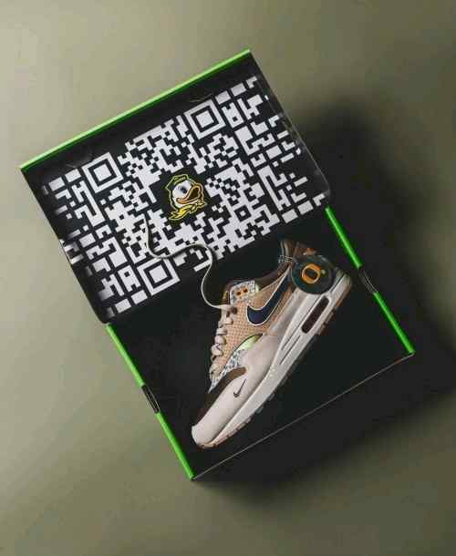 Nikee AirMax 1 University Of Oregon same box