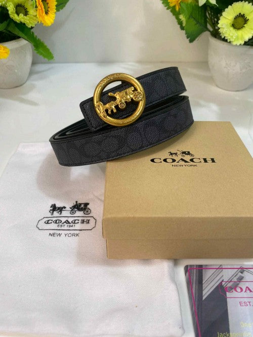 COAC_H LADIES PREMIUM QUALITY BELT WID OG BOX ETC 321
