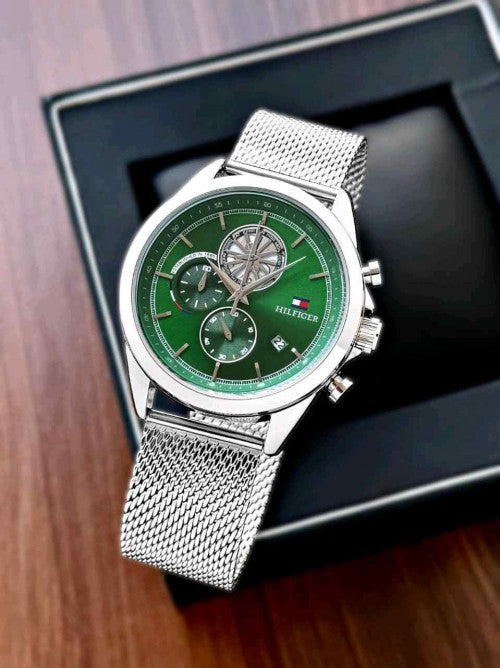 Tommy Hilfigar Stewart silver  Green F230