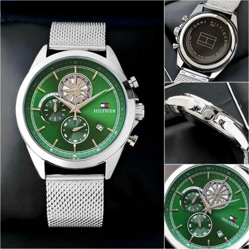 Tommy Hilfigar Stewart silver  Green F230