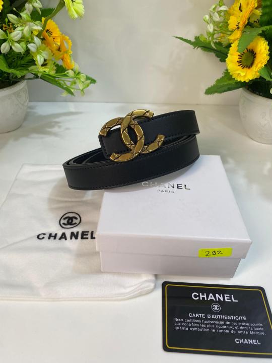 CHANE_L PREMIUM LADIES BELT WID OG BOX ETC 292