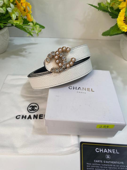 CHANE_L PREMIUM LADIES BELT WID OG BOX ETC 293