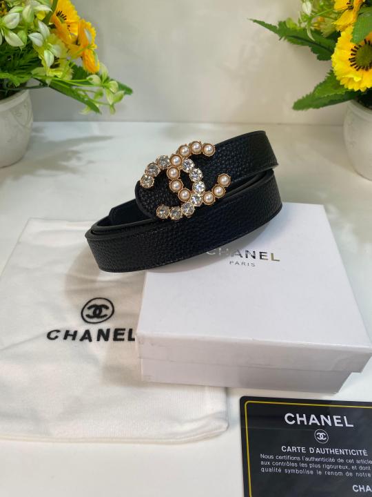 CHANE_L PREMIUM LADIES BELT WID OG BOX ETC 294