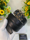 CHANE_L PREMIUM LADIES BELT WID OG BOX ETC 295