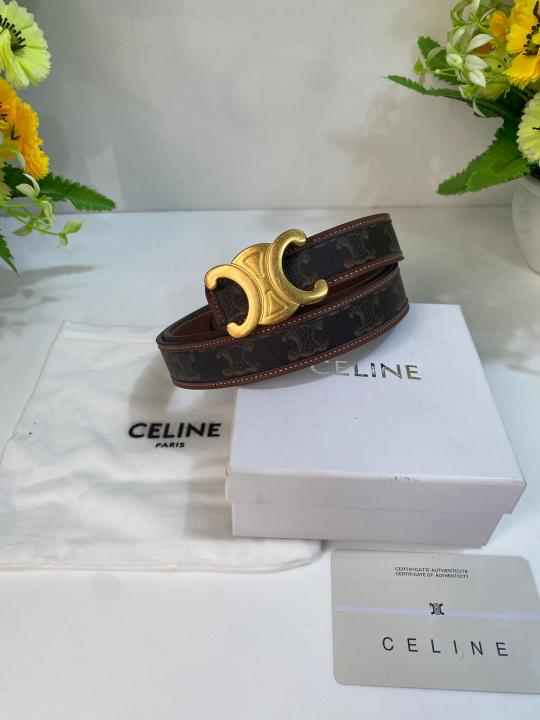 CELIN_E PREMIUM LADIES BELT WID OG BOX ETC 356