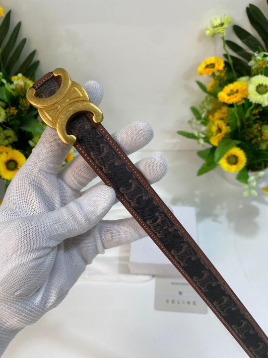 CELIN_E PREMIUM LADIES BELT WID OG BOX ETC 356