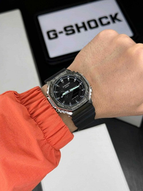 G SHOCK_ GA2100 BLACK STEEL F226