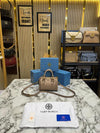 Tory_Burch T Monogram Petite Barrel Bag With Box And Dust Bag (T928-Khaki)