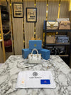 Tory_Burch T Monogram Petite Barrel Bag With Box And Dust Bag (T928-White)
