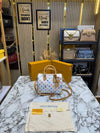 Loui_s Vuitton Speedy Monogram Multicolour Shoulder Bag With Box And Dust Bag (White-Flower) (13085)