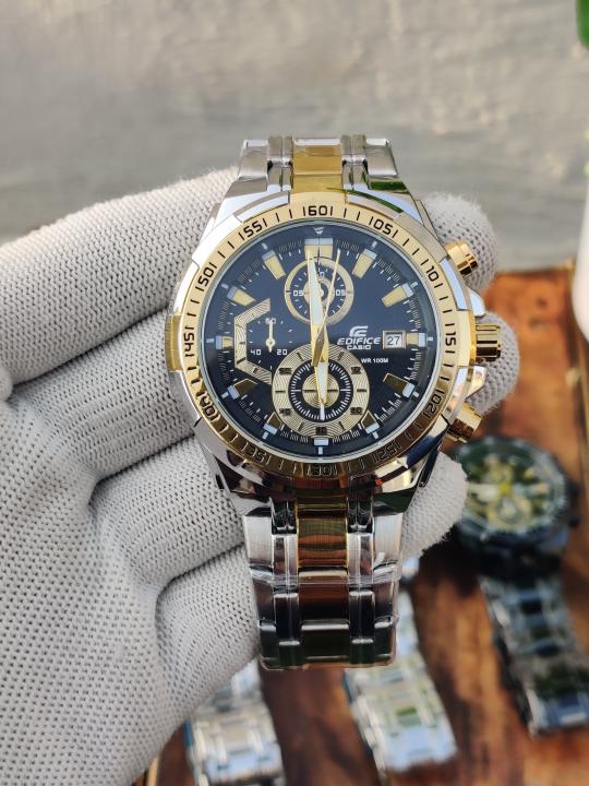 Casio Edifice 539 Two Tone Black 312