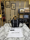 Marc Jacobs Wisteria Small Leather Tote Bag With Dust Bag (Black)