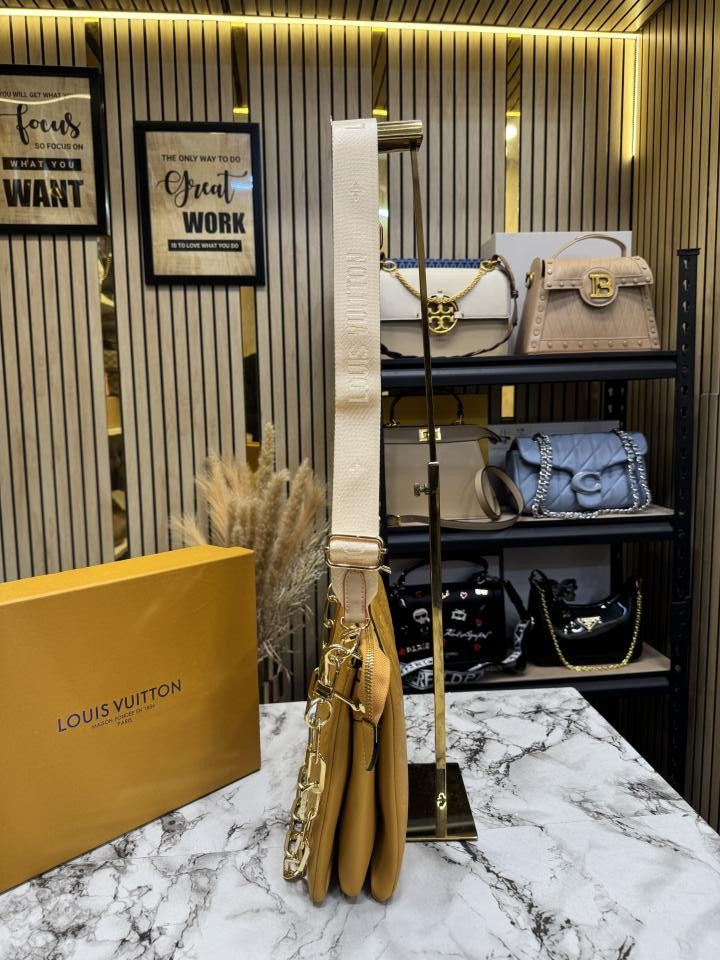 Loui_s Vuitton Coussin PM Bag Premium Quality With Box And Dust Bag (yellow) (47545)