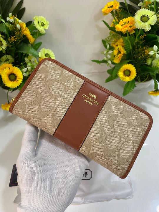 COAC_H  LADIES LONG WALLET WID OG BOX ETC 401