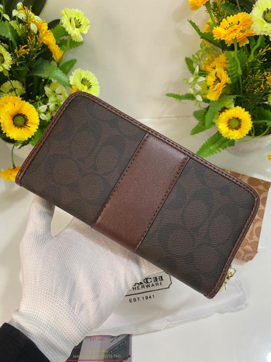 COAC_H LADIES LONG WALLET WID OG BOX ETC 402