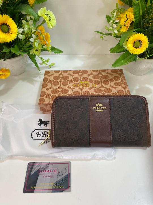 COAC_H LADIES LONG WALLET WID OG BOX ETC 402