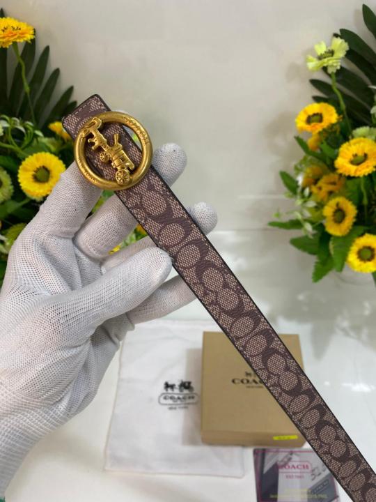 COAC_H PREMIUM LADIES BELT WID OG BOX ETC 323