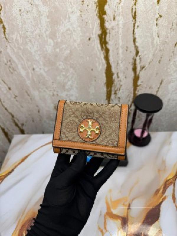 Tory_Burch_Premium_Tri-fold_Wallet_With_Original_Box_(6083-2_Caramel)