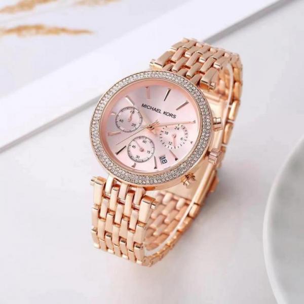 Michael Kores Darci Chronograph Rosegold